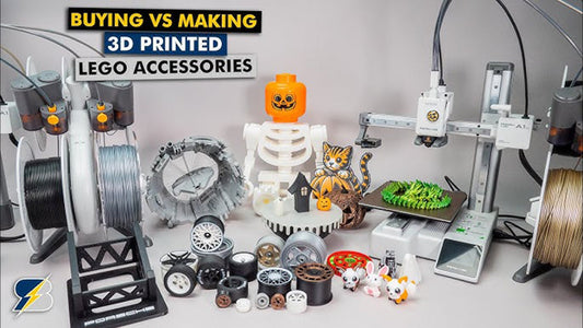 3D Print Custom LEGO Accessories - CADA BRICKS