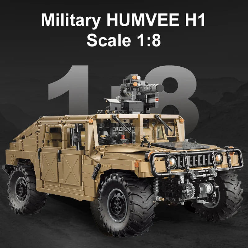Cada 3935Pcs technical Armored SUV Car Buggy Trucks Pickup Bricks City Off-road Remote Control Car Building Blocks Toy Gifts - CADA BRICKS®