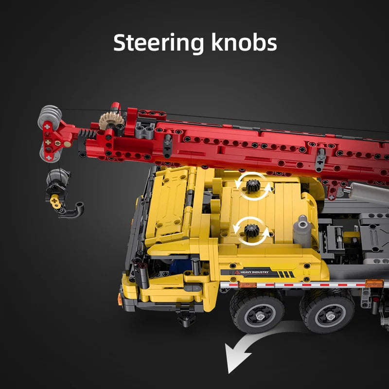 Cada City Remote Control Engineering Vehicle Truck Crane Building Blocks MOC RC Car Bricks DIY Toys For Children Gifts - CADA BRICKS®