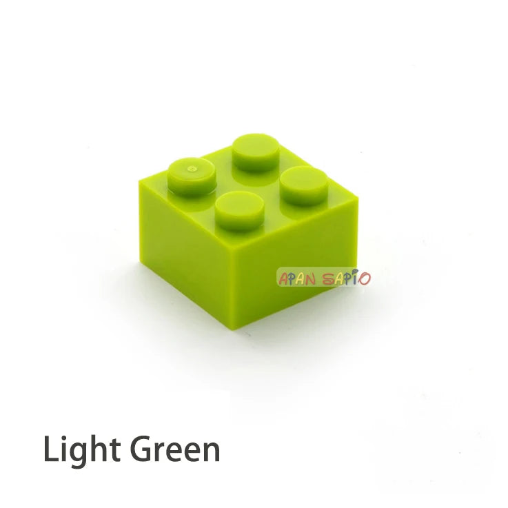 60pcs DIY Building Blocks Thick Figures Bricks 2x2 Dots Educational Creative Size Compatible With 3003 Plastic Toys for Children - CADA BRICKS®