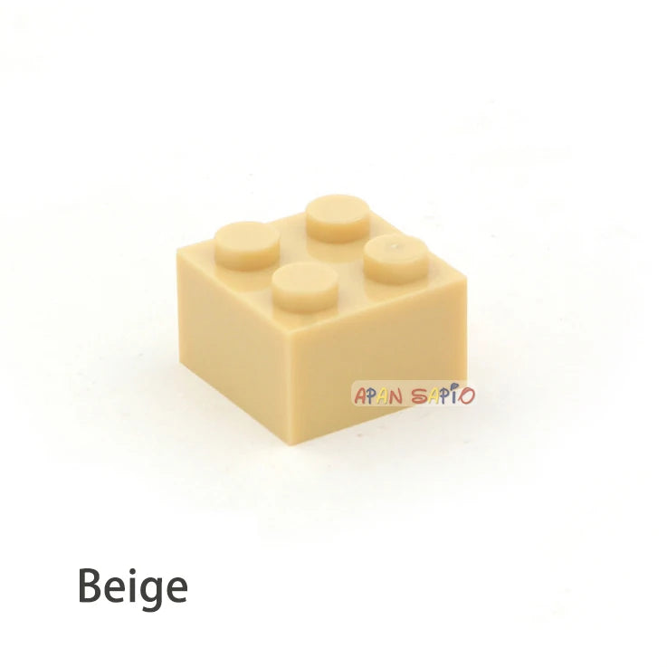 60pcs DIY Building Blocks Thick Figures Bricks 2x2 Dots Educational Creative Size Compatible With 3003 Plastic Toys for Children - CADA BRICKS®