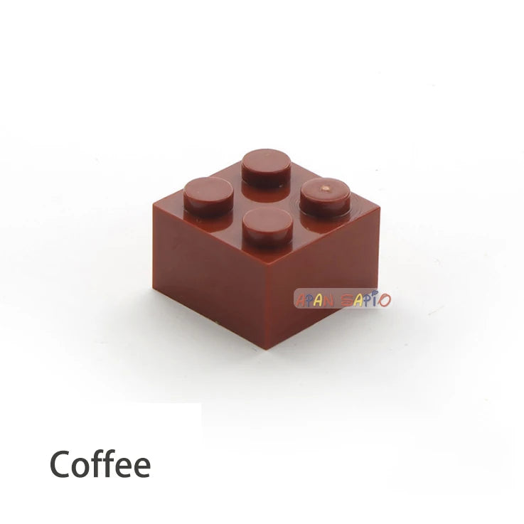 60pcs DIY Building Blocks Thick Figures Bricks 2x2 Dots Educational Creative Size Compatible With 3003 Plastic Toys for Children - CADA BRICKS®