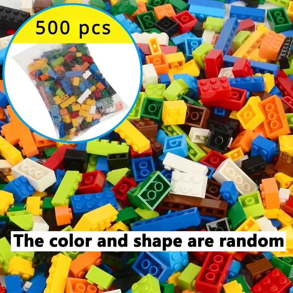 DIY Creative Building Blocks Lot Pack Set Urban Classic MOC Building Blocks Assembled Birthday Gifts Children's Educational Toys - CADA BRICKS®