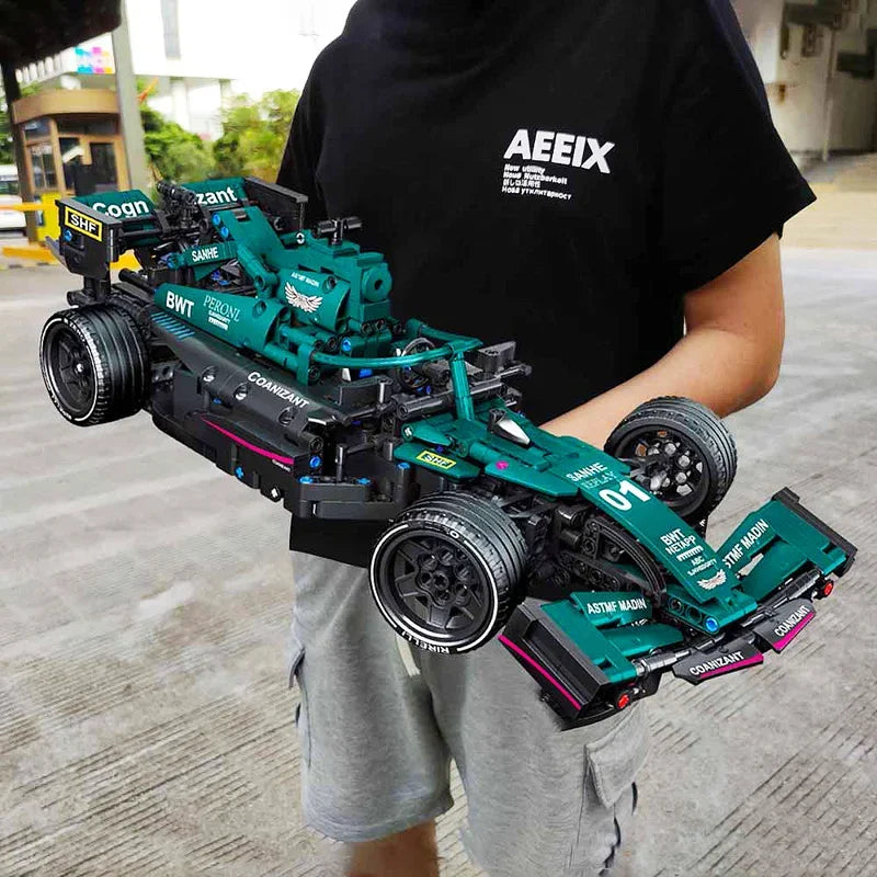 High-tech Building Blocks F1 Formula 1 Remote Control Super Racing Car Moc Bricks RC Technical Model Toy Creative Expert Gifts - CADA BRICKS®