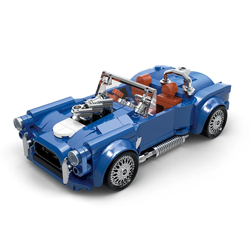 NEW Creative City Retro Technical Speed Champions Car Building Blocks Convertible Vehicle Bricks Model Toys Kids Christmas Gifts