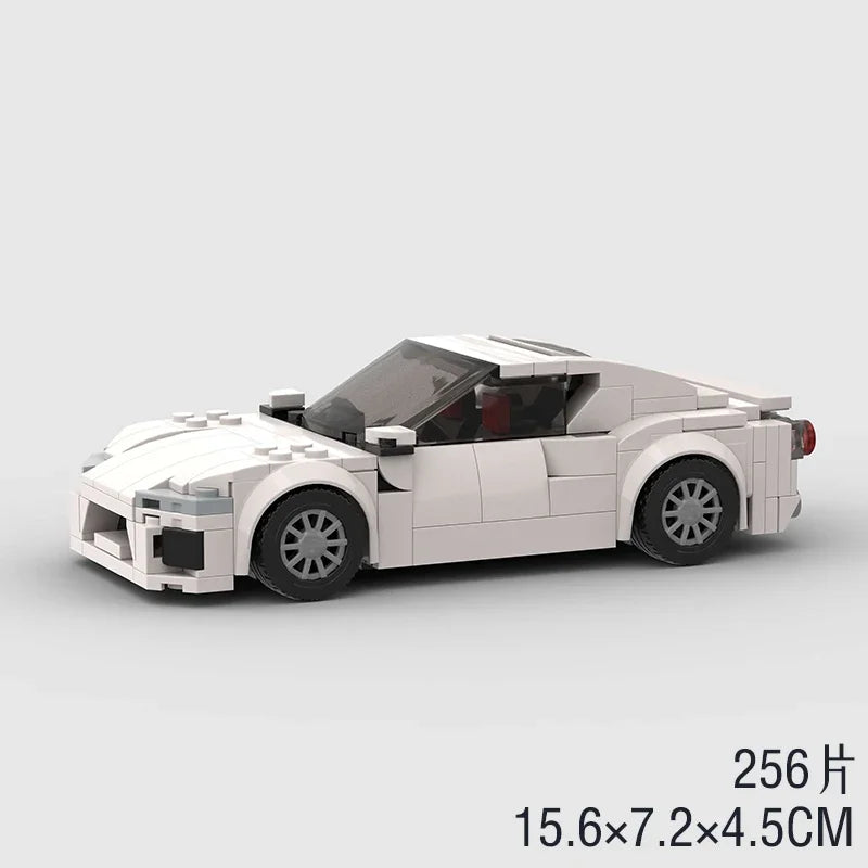 MOC Speed Champions Super Race Car F1 Great Vehicle Racing Model Building Blocks Bricks Sports Pickup Truck City Technique Toy - CADA BRICKS®