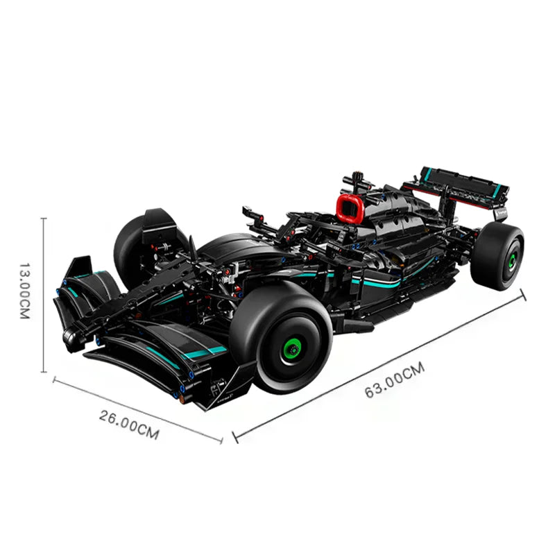 New F1 W14 E 42171 Performance 1642Pcs Technical Racing Car Building Block Brick Sport Vehicle Model MOC Toy Adult Birthday Gift - CADA BRICKS®