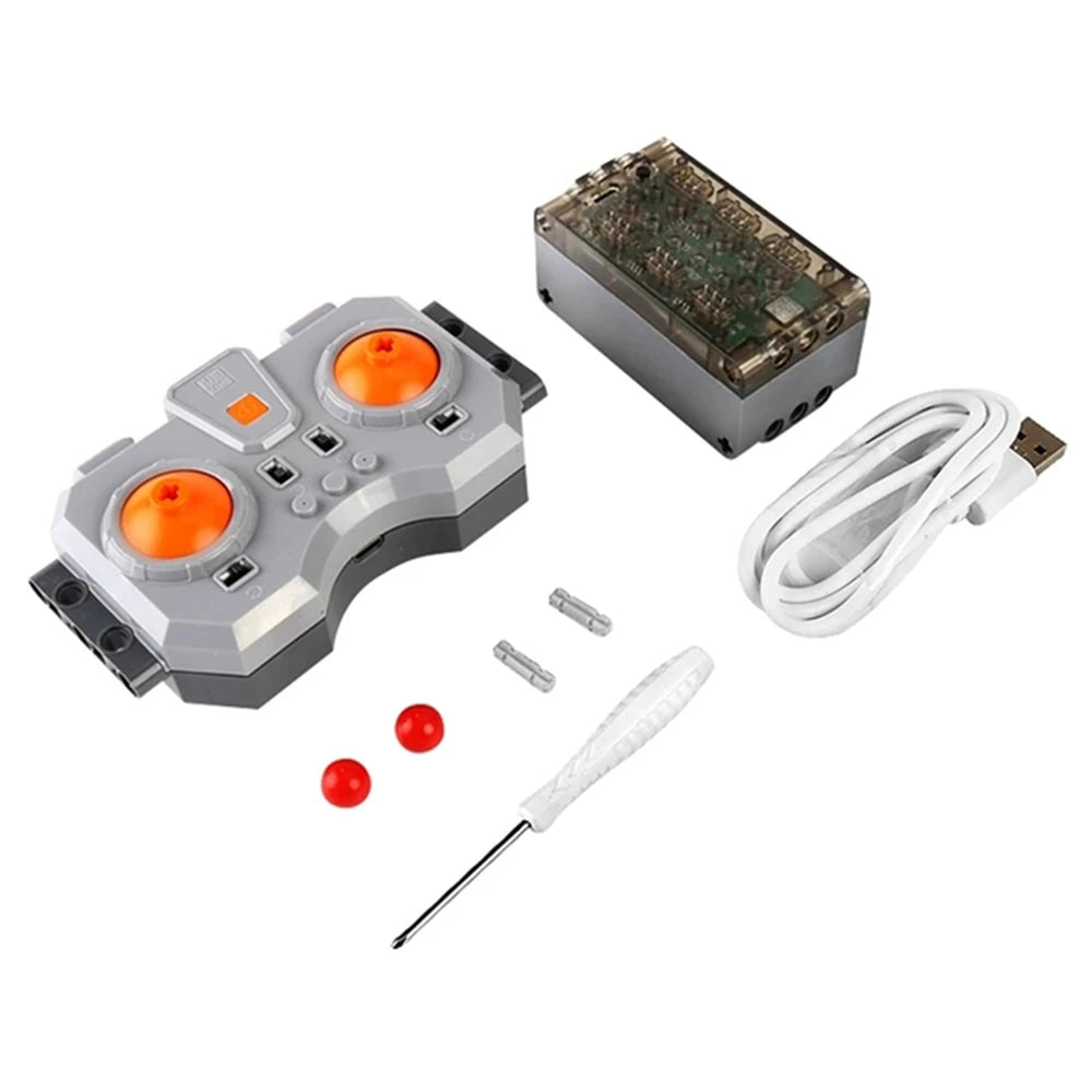 Technical Electronic Building Block MOC Refit Accessories Micro-motor RC Power Functions Parts Creative DIY Car Bricks Kids Toys - CADA BRICKS®