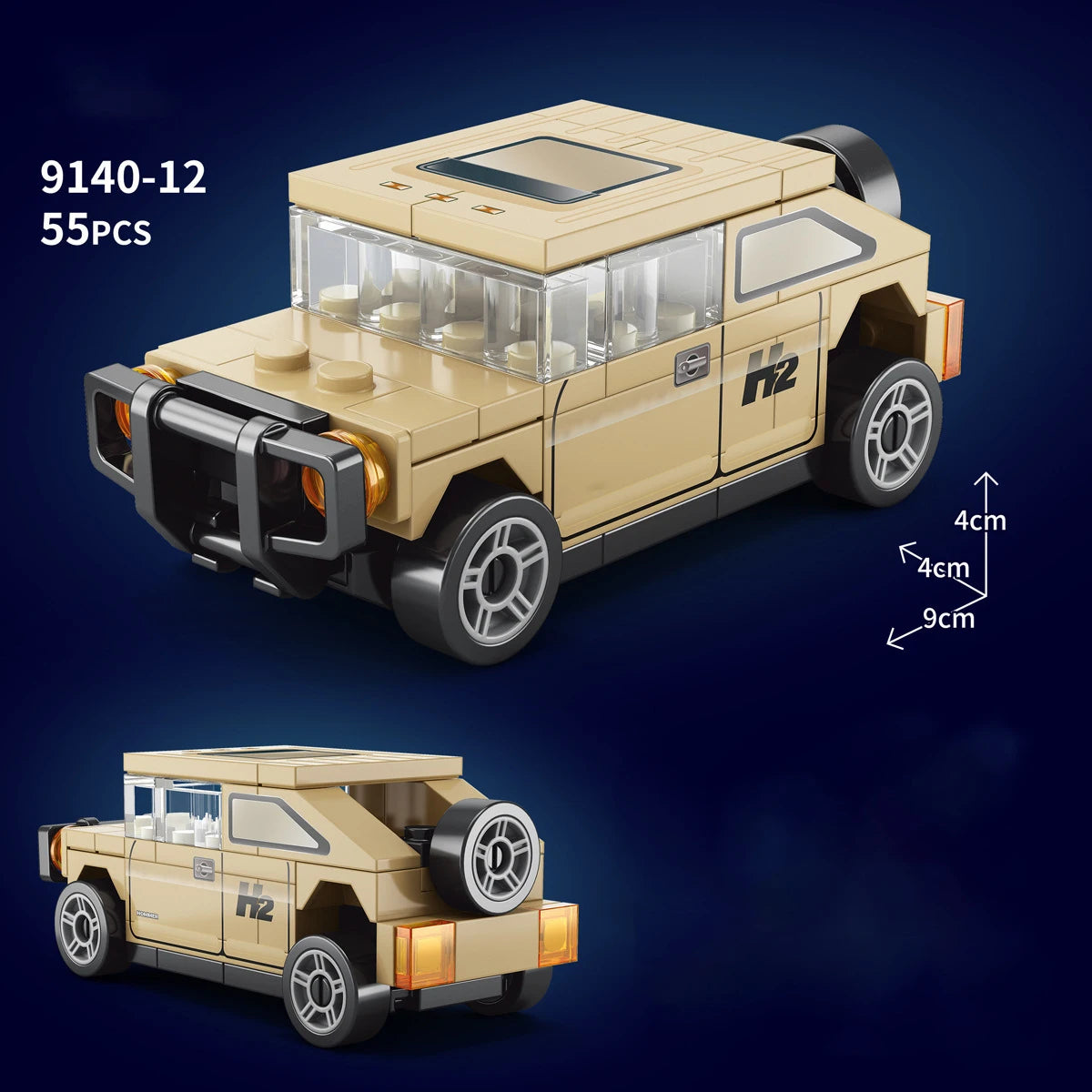 City Truck Vehicle Pickup Heavy Cargo Transport Model Building Blocks Machinery Shop Van Creative Carriage Harvester Car Kid Toy - CADA BRICKS®