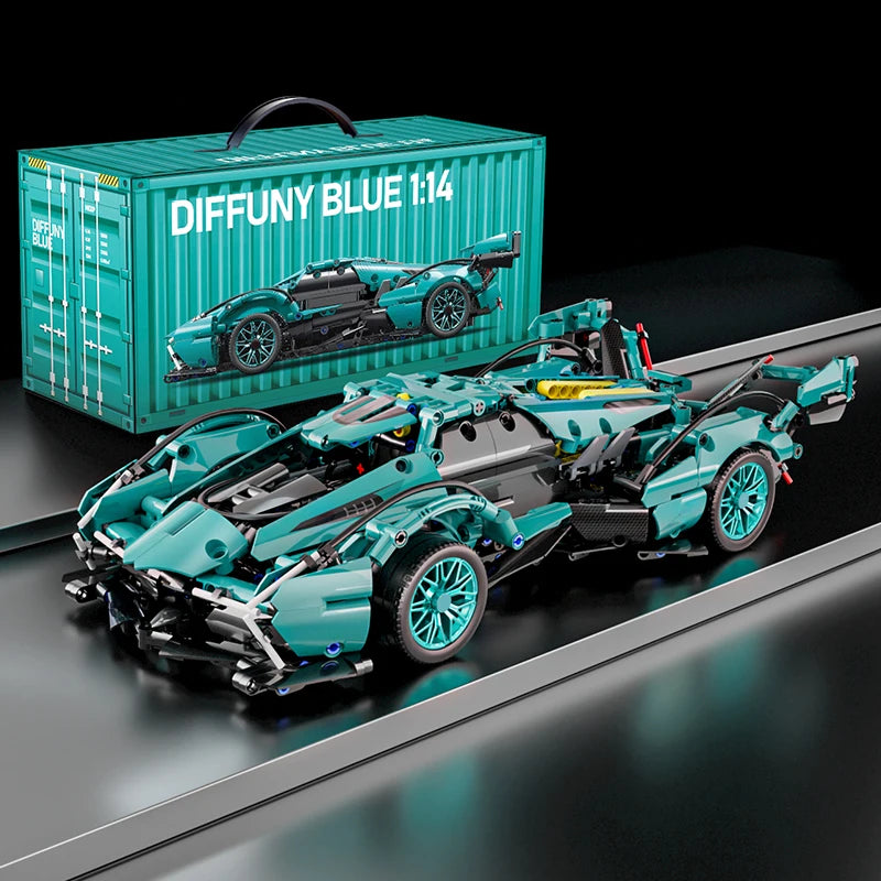 ToylinX Technical Building Blocks Racing Sport Car Speed Vehicle Model City Mechanical Super Bricks Puzzle Toys Adult Gift - CADA BRICKS®