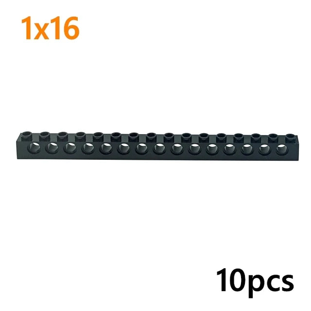 Technical Building Block MOC Combination Studded Long Beam with Hole Thick Bricks Compatible 3703 32018 3895 2730 3894 3701 3700 - CADA BRICKS®