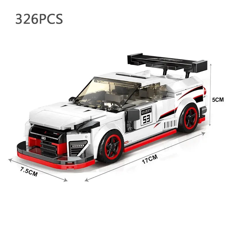 Speed Champions Series Racing Sports Vehiclea Technique Car Supercar Building Blocks Set Bricks Classic MOC Model Toys For Kids - CADA BRICKS®