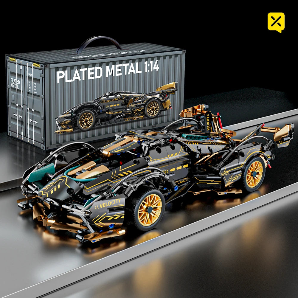 ToylinX Technical Building Blocks Racing Sport Car Speed Vehicle Model City Mechanical Super Bricks Puzzle Toys Adult Gift - CADA BRICKS®