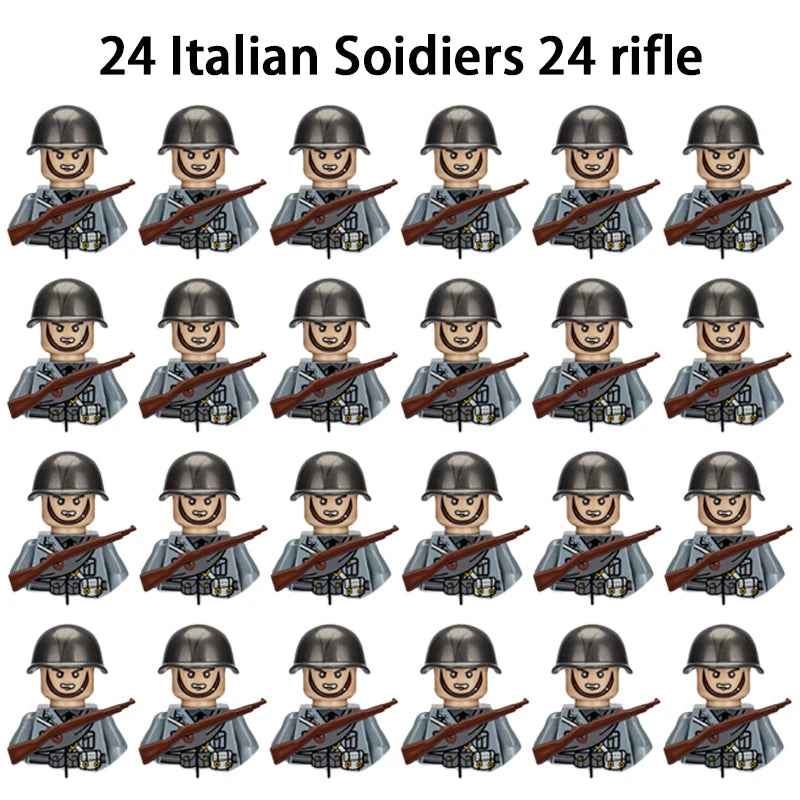 Military Building Blocks, Figures, Action Figures, Toys, Mini Dolls, Soldier Characters, Children's Toys, National Army Phalanx - CADA BRICKS®