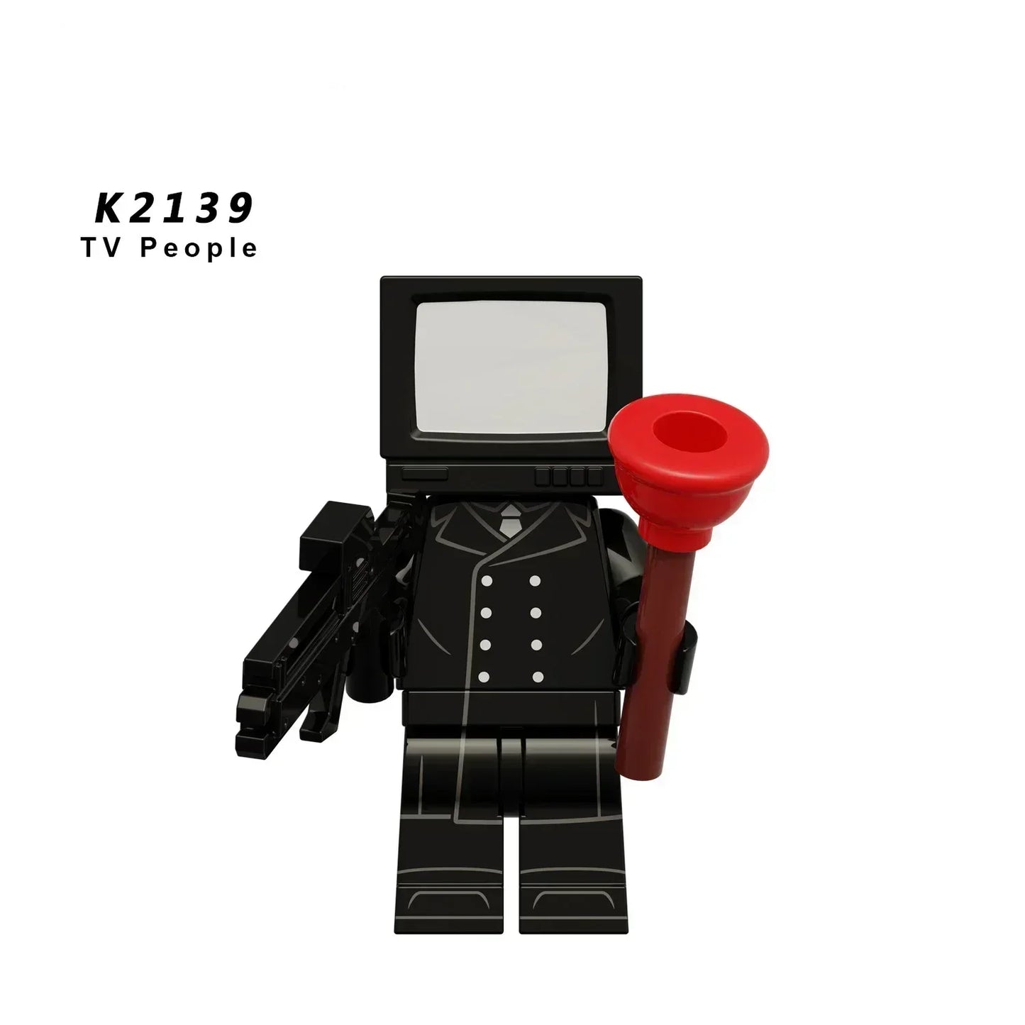 New KDL SWAT Skibidi Toilet Man Figures Anime Block Toys TvMan Titan Cameraman Speakerman Bricks Model Toy For Kid Birthday Gift - CADA BRICKS®