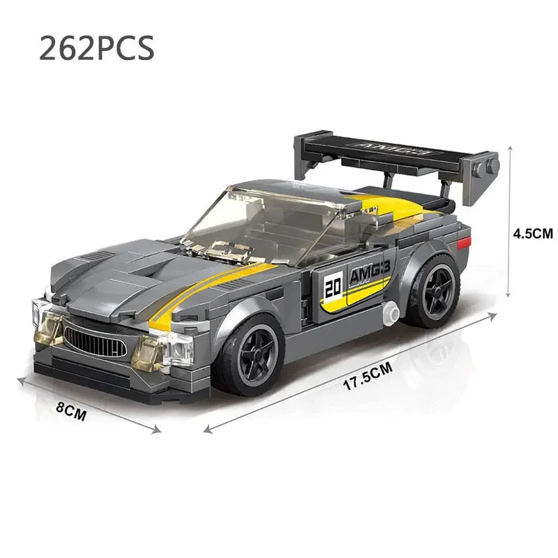 Speed Champions Series Racing Sports Vehiclea Technique Car Supercar Building Blocks Set Bricks Classic MOC Model Toys For Kids - CADA BRICKS®