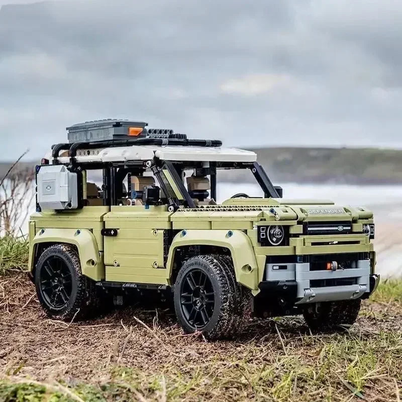 2573pcs Famous Car Blocks Land Supercar Riover Off-Road Defender Vehicle Model 42110 Building Blocks Bricks Toy Kids Adults Gift - CADA BRICKS®