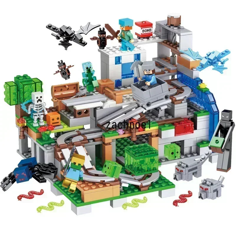 2025Architecture Village Combination Building Set Classic Building Model set bricks compatible with Minecraft Kids Kitgift toys - CADA BRICKS®