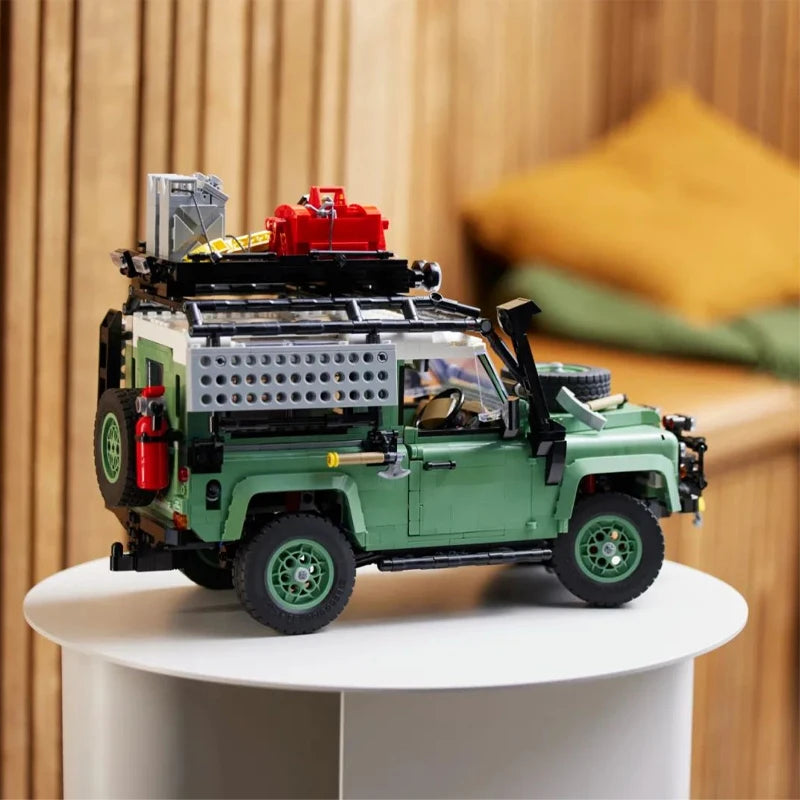 New High-Tech Land Rovered Defender 90 Bricks Compatible 10317 Super Off-Road Racing Car Building Blocks 2336Pcs Kids Toys Gifts - CADA BRICKS®