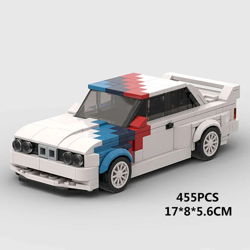 MOC Speed Champions Super Race Car F1 Great Vehicle Racing Model Building Blocks Bricks Sports Pickup Truck City Technique Toy - CADA BRICKS®