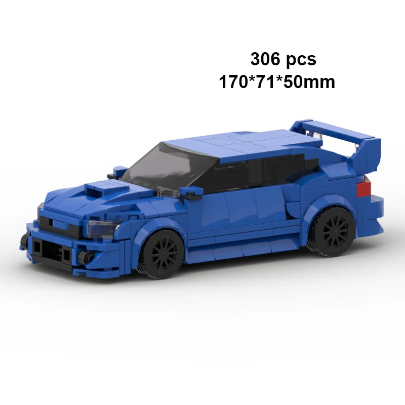 Moc Speed Champion Technical Car City Vehicle Racing Car Building Blocks Sports Car Garage Carro Rennau Voiture Creative Toys - CADA BRICKS®