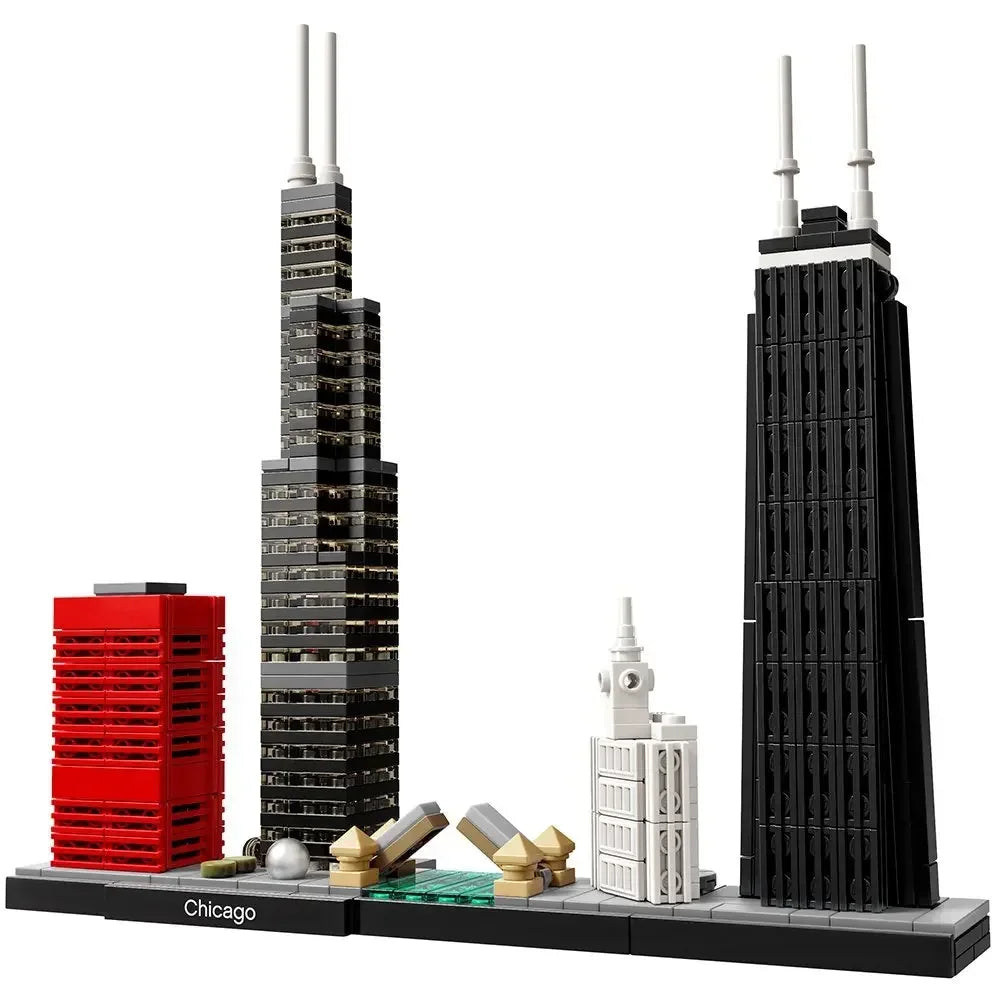 Architektura Paryż Dubaj Londyn Sydney Chicago Szanghaj Zestaw klocków Klasyczne miasto Model Zabawki dla dzieci Prezent