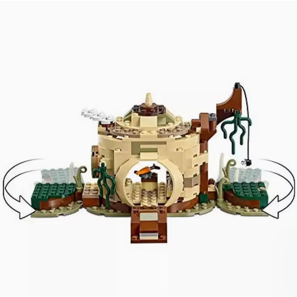 MOC 400PCS Mos Eisiley Cantina Space Plan Wars Bar And Tavern Building Blocks Bricks Compatible Toy Gift - CADA BRICKS®