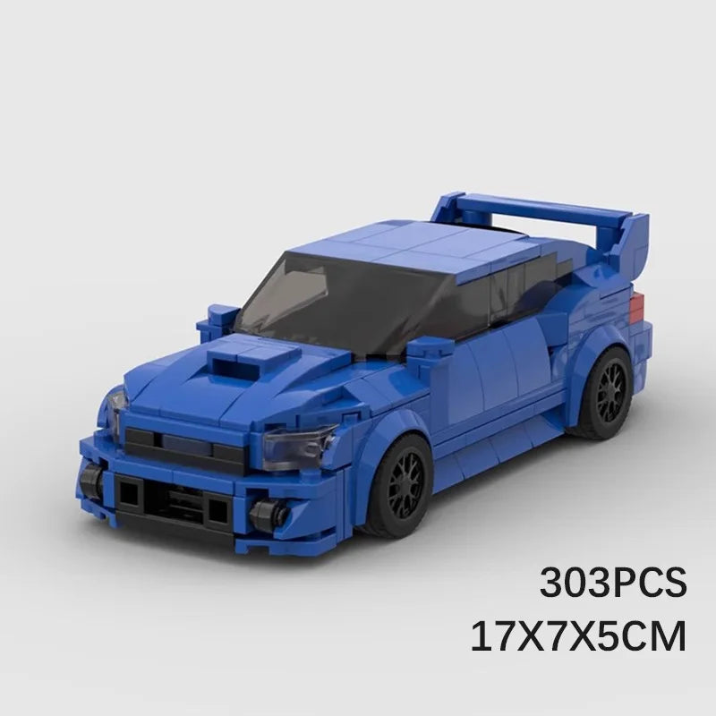Buildmoc Technical Car Speed Red Supercar Bricks Model Building Blocks Toys for Children Boys Gifts Toy City Car - CADA BRICKS®