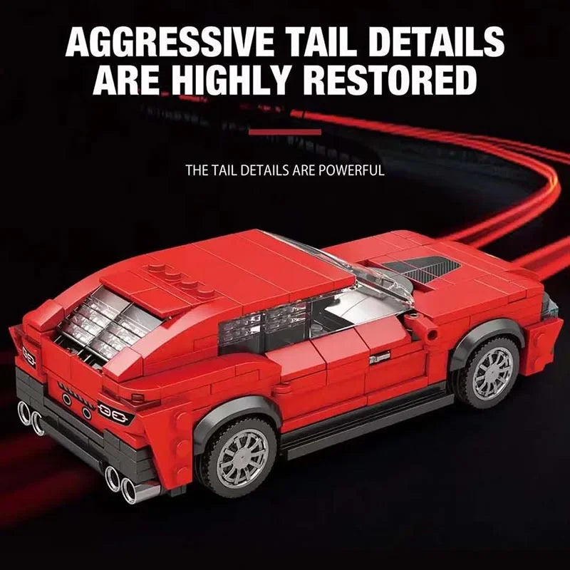 Speed Champions Series Racing Sports Vehiclea Technique Car Supercar Building Blocks Set Bricks Classic MOC Model Toys For Kids - CADA BRICKS®