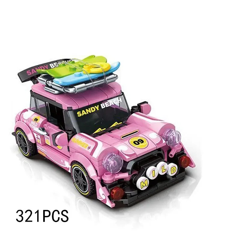 Speed Champions Series Racing Sports Vehiclea Technique Car Supercar Building Blocks Set Bricks Classic MOC Model Toys For Kids - CADA BRICKS®