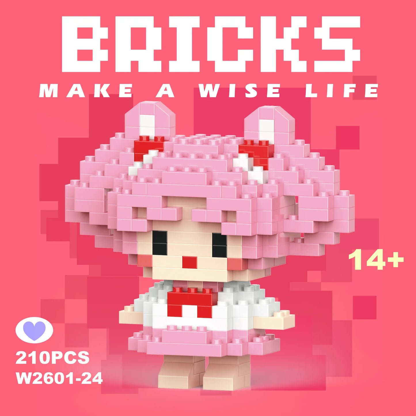 Disney 108 style Stitch LinaBell StellaLou Building Blocks Princess Cartoon Figrues Bricks Children's Assembly Toys Model Gift - CADA BRICKS®