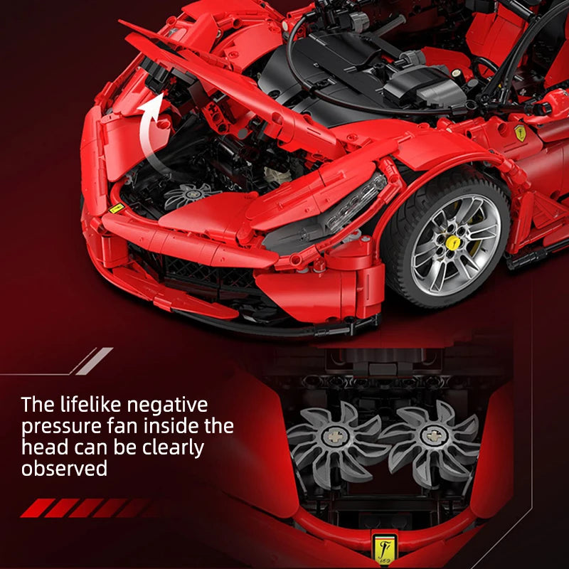 Cada 4739PCS Technical City Racing Car Hypercar Model Building Blocks Sportscar Vehicle Bricks Toys Children Kids Gifts - CADA BRICKS®