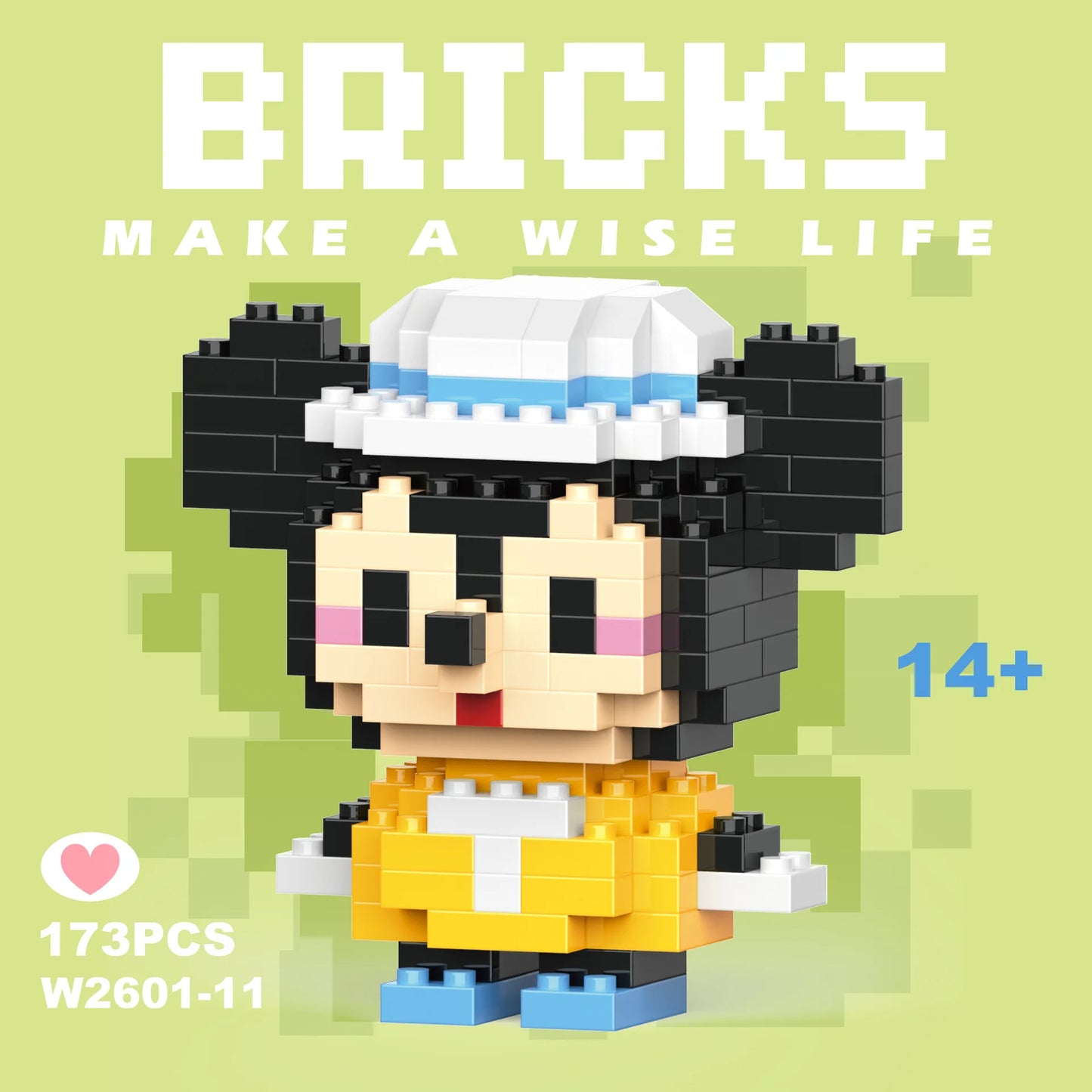 Disney 108 style Stitch LinaBell StellaLou Building Blocks Princess Cartoon Figrues Bricks Children's Assembly Toys Model Gift - CADA BRICKS®