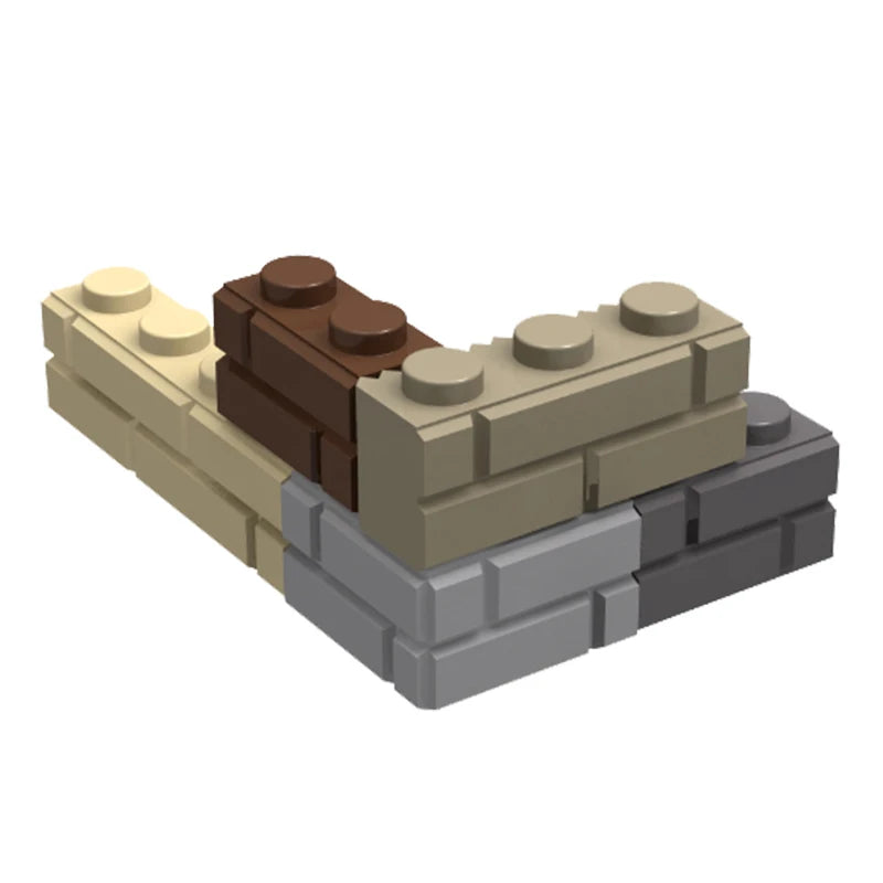 DIY Building Blocks Figures City MOC Thick Wall Bricks Educational Creative Toys for Children Size Compatible with All Brands - CADA BRICKS®