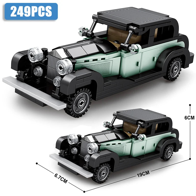 2024 New Speed Champion Sports Car Building Blocks City Technique Car MOC RX7 250GT Racing Vehicle Bricks Toys For Children Gift - CADA BRICKS®
