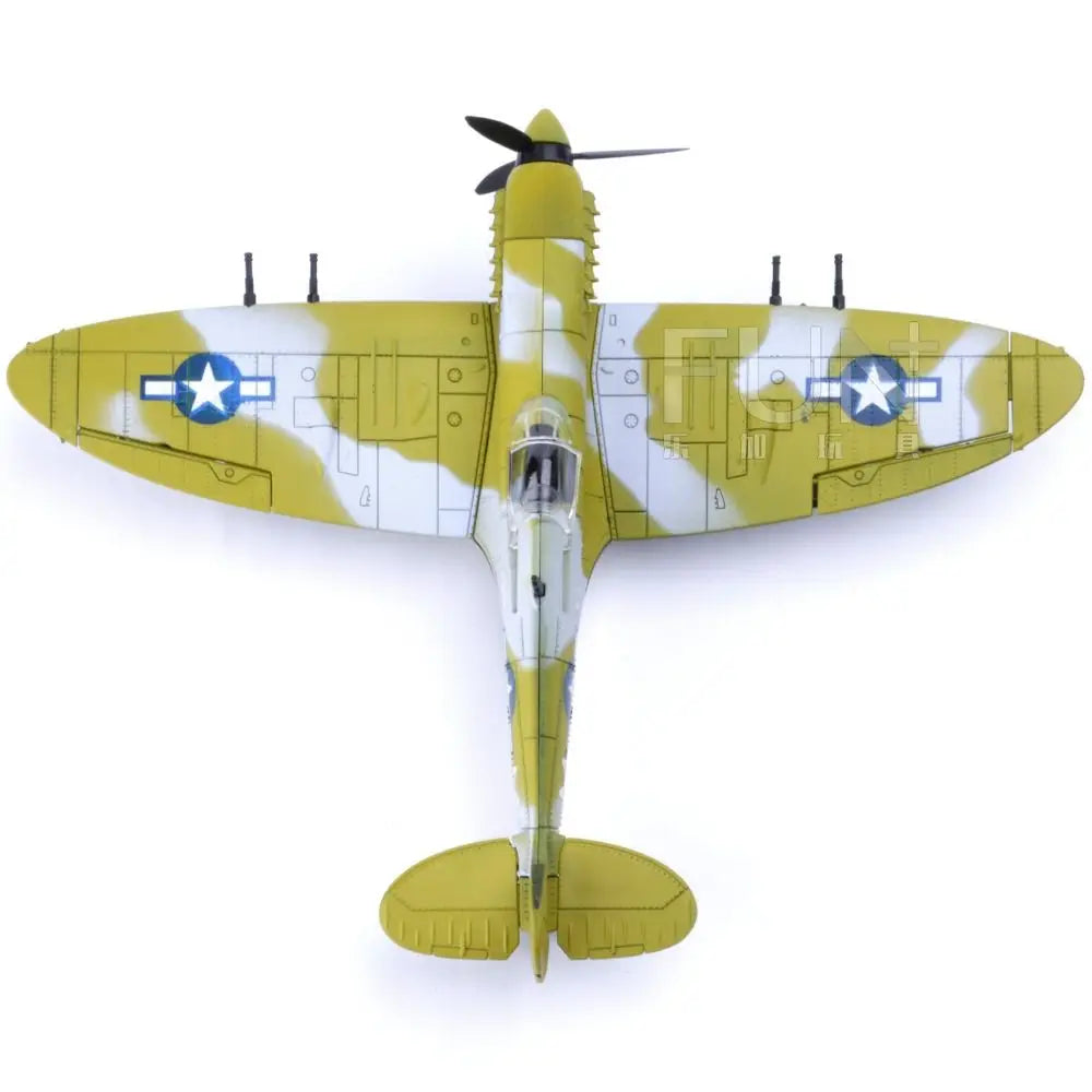 Fighter Assemble Fighter Assemble Blocks Airplane Model Hurricane Fighter Airplane Building Model 4D Diy Plastic