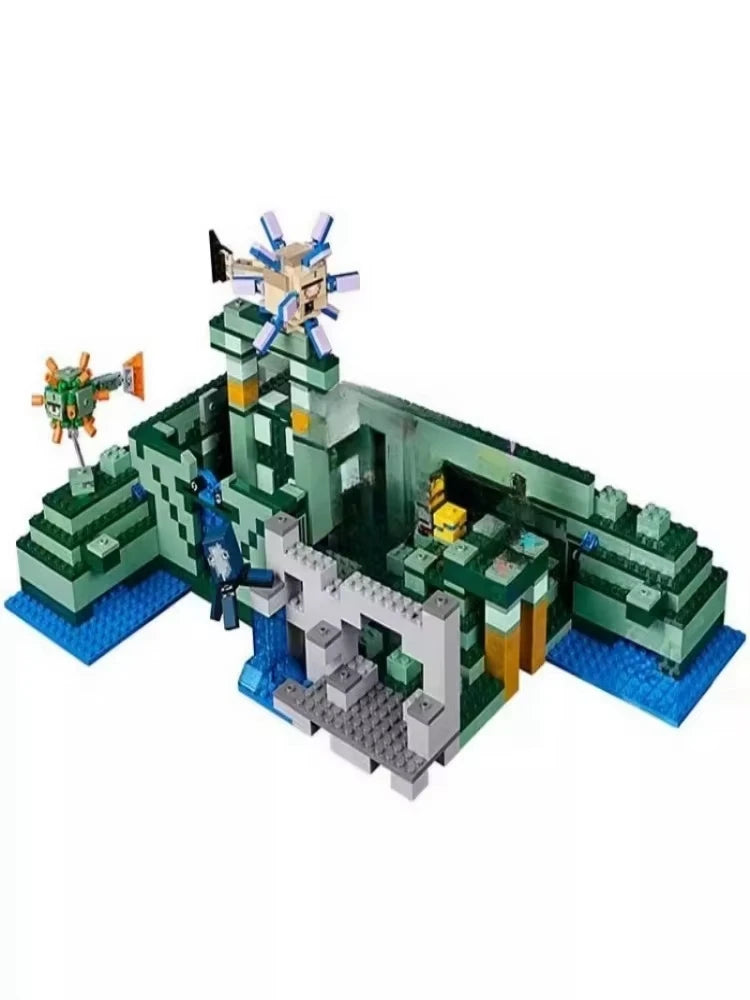 New MOC creative ocean monument block model gift for a child Christmas gift adult holiday gift