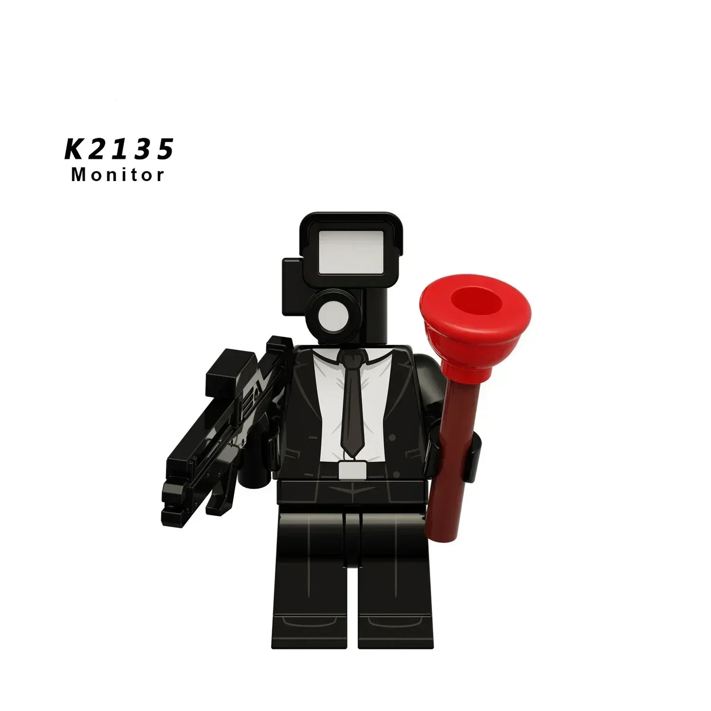 New KDL SWAT Skibidi Toilet Man Figures Anime Block Toys TvMan Titan Cameraman Speakerman Bricks Model Toy For Kid Birthday Gift - CADA BRICKS®