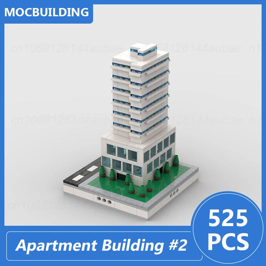 Skyscraper Modular City Series MOC Building Blocks DIY Assemble Bricks City Architecture Display Creative Educational Toys Gifts