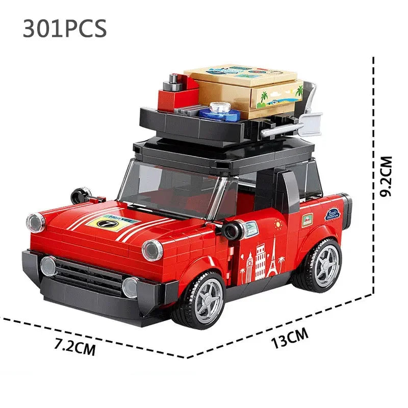 Speed Champions Series Racing Sports Vehiclea Technique Car Supercar Building Blocks Set Bricks Classic MOC Model Toys For Kids - CADA BRICKS®