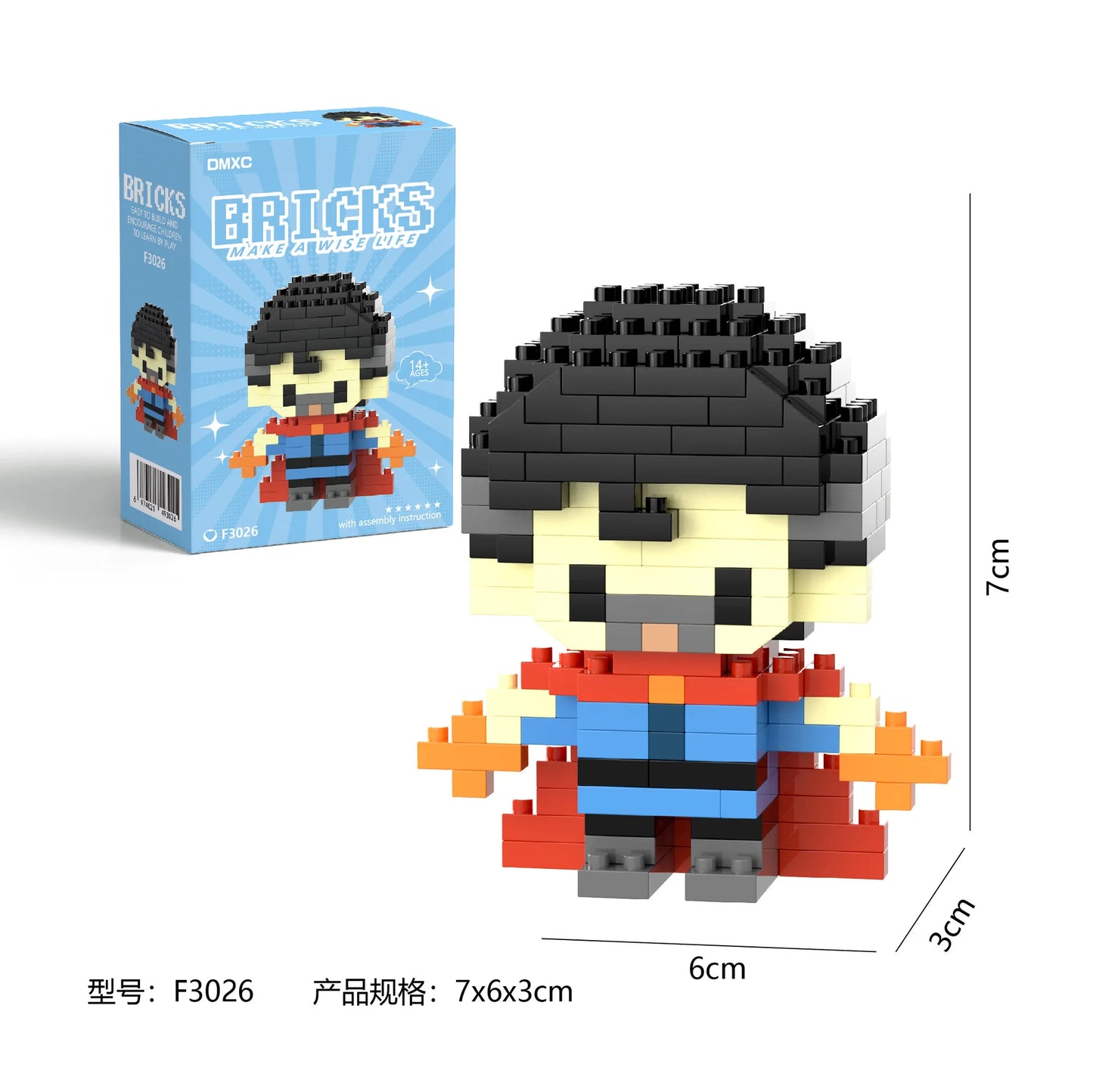 Disney Marvel Legends lega Deadpool Spider Man Building Blocks Iron Man Cartoon Character building block Toys For Children Gifts - CADA BRICKS®