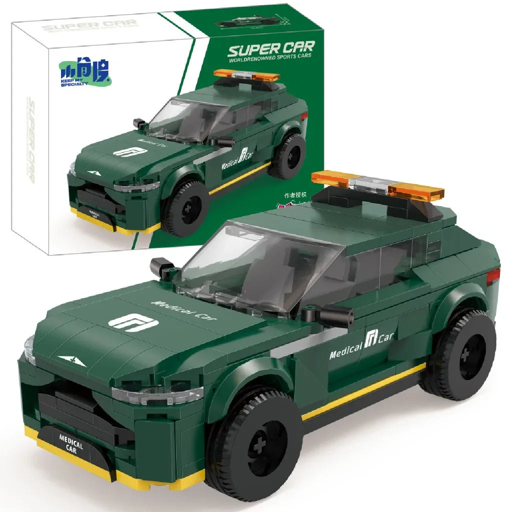 11 Types Speed Champions Car Hypercar Building Blocks MOC Construction Bricks Famous Sport Vehicle Toys Gift For Children Kids - CADA BRICKS®