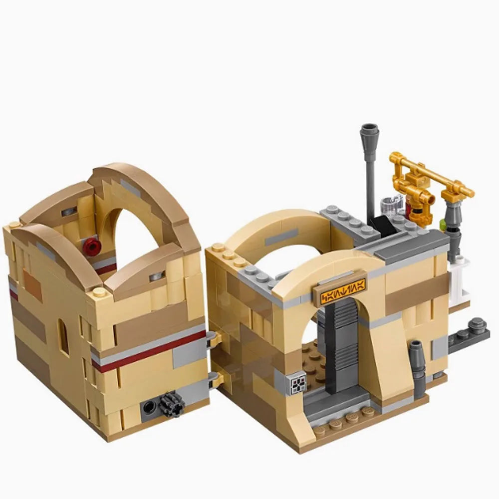 MOC 400PCS Mos Eisiley Cantina Space Plan Wars Bar And Tavern Building Blocks Bricks Compatible Toy Gift - CADA BRICKS®