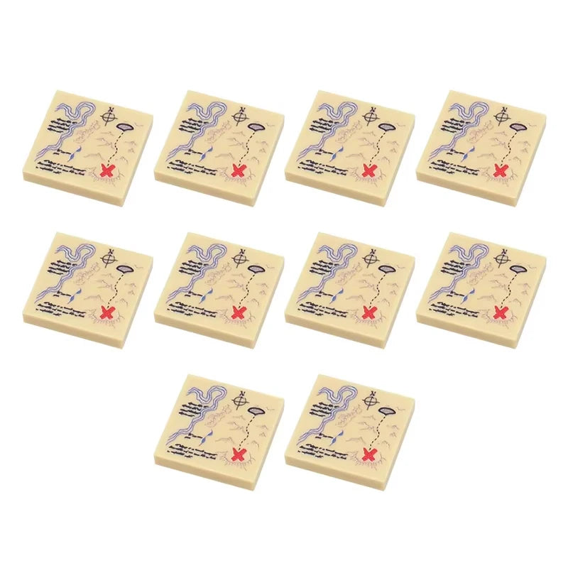City Printed Accessories Building Blocks Computer Controller Monitor Keyboard Dashboard Mobile Phone Radio Mini Bricks Kids Toys - CADA BRICKS®
