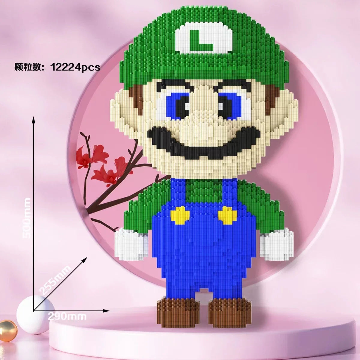 Super Mario Large Block Puzzle Assembly Toy 3D Puzzle Children's Birthday Gift Desktop Decoration - CADA BRICKS®