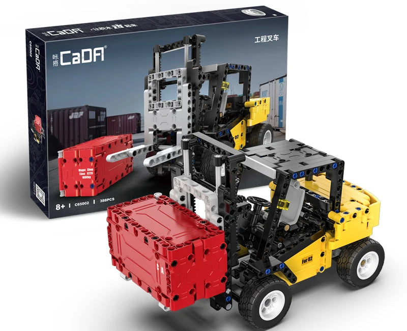 Cada 693Pcs City WheelLoader Car Heavy Mining Truck Building Blocks DIY Engineering Excavator Bricks Toy For Kids Gift