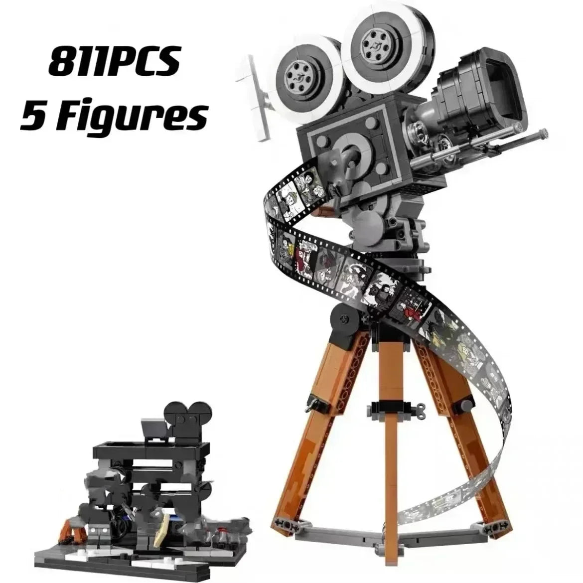 2025 NEW Tribute Camera 811PCS Building Set 100th Anniversary Collectible Bricks Building Toys Gift for Kids Adult Fans - CADA BRICKS®