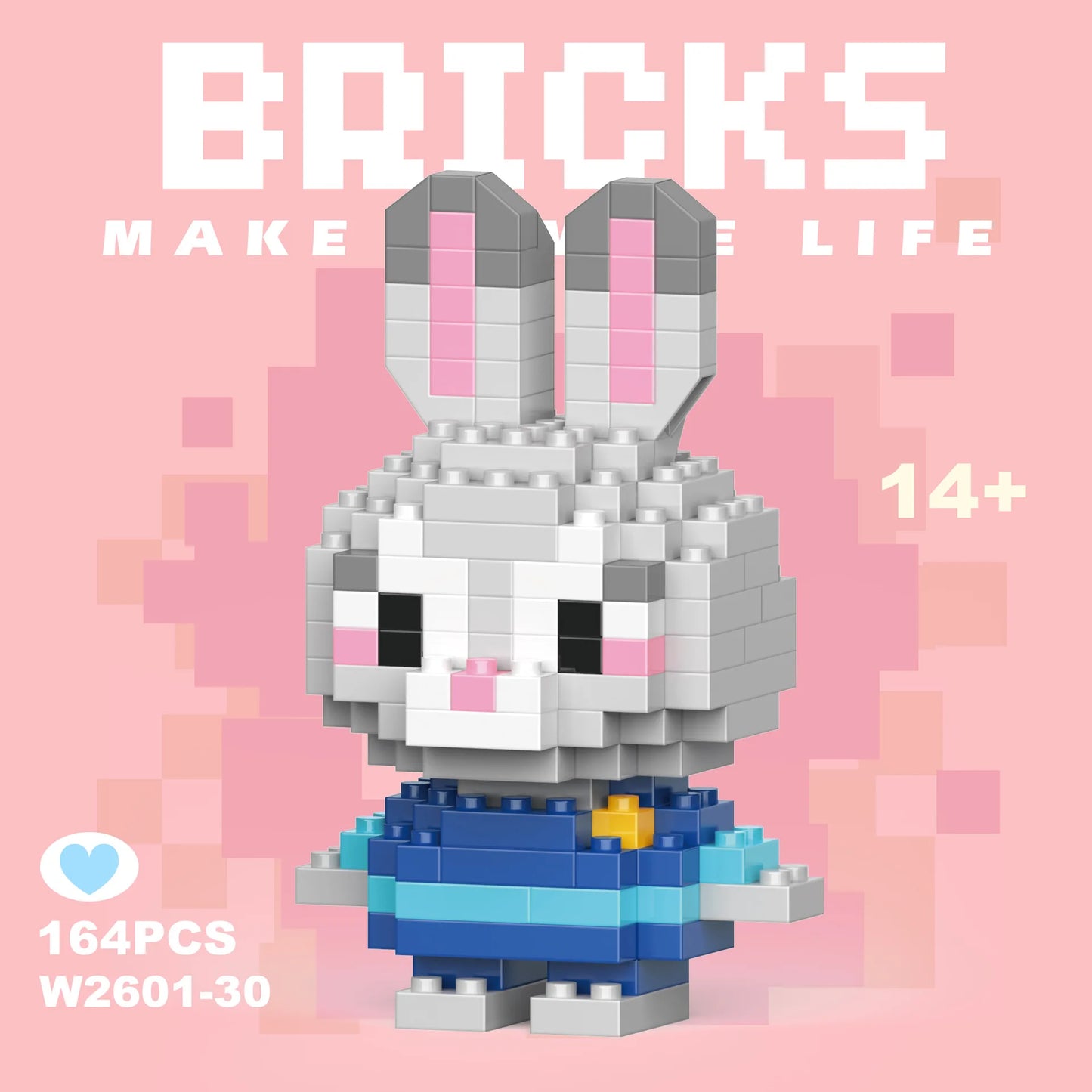 Disney 108 style Stitch LinaBell StellaLou Building Blocks Princess Cartoon Figrues Bricks Children's Assembly Toys Model Gift - CADA BRICKS®