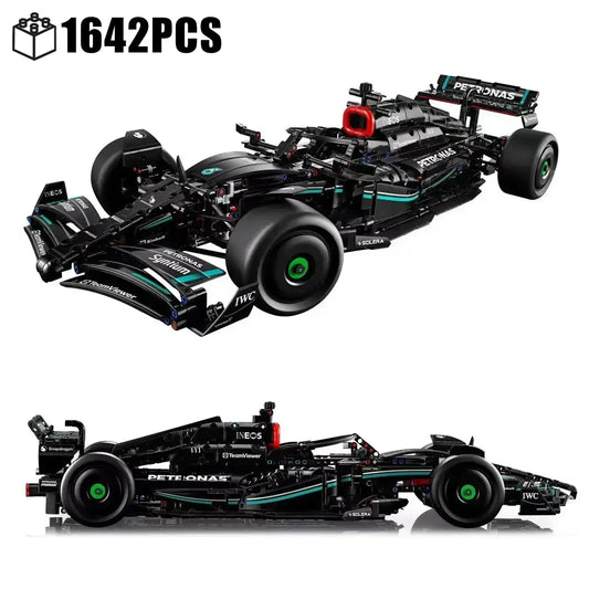 Technical Famous F1 W14 E Formula City Speed Racing Car Building Blocks Set Vehicle Model MOC Assembly Bricks Toy for Kids Gifts