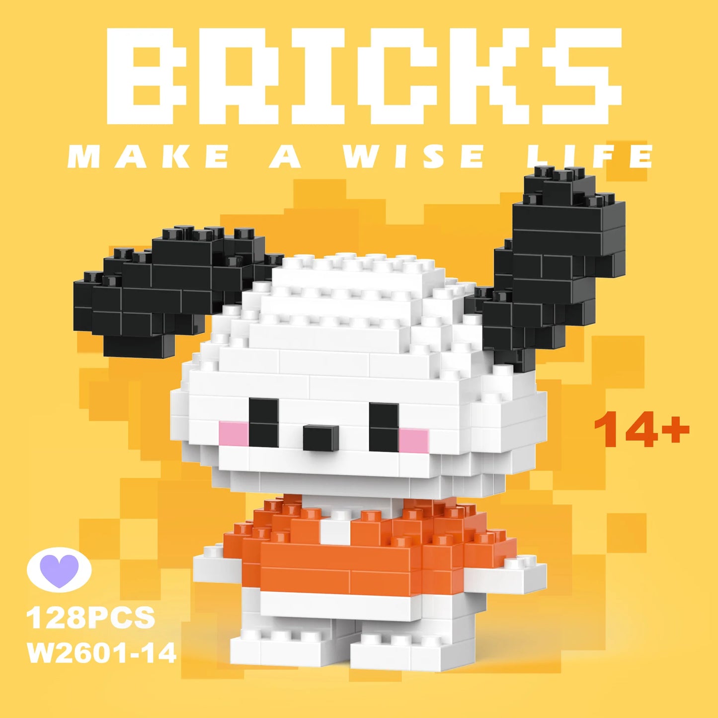 Disney 108 style Stitch LinaBell StellaLou Building Blocks Princess Cartoon Figrues Bricks Children's Assembly Toys Model Gift - CADA BRICKS®